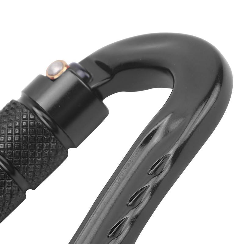Outdoor Rock Climbing Carabiner Aluminum Alloy Auto Locking Safety Buckle