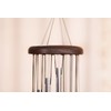 Sonic Energy Spiral Chime - 73cm Silver - Metallic Wind