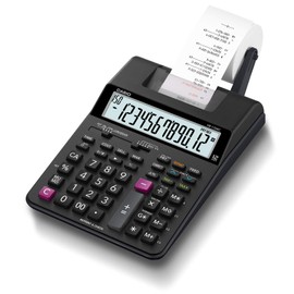 Casio HR-170RC Printing Calculator – 12-Digit Display | 2-Color Print, Reprint & Correction | Ideal for Bookkeeping, Accounting & Tax Work