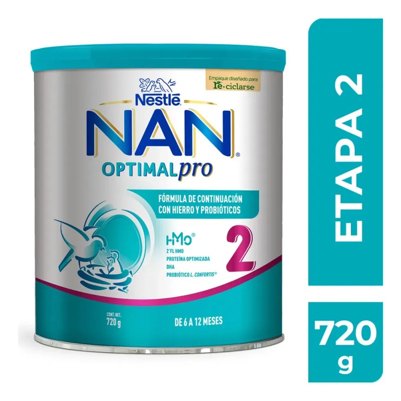 Fórmula de Continuación NAN Optimal Pro 2, De 6 a