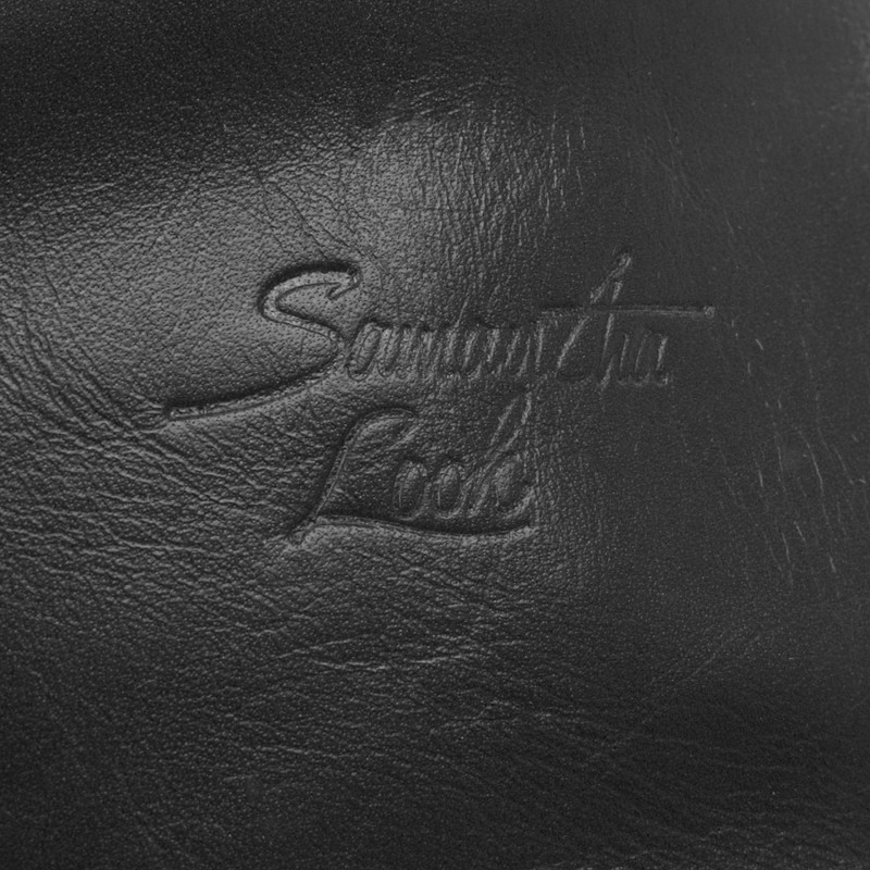 Samantha Look 019544 Women's Rucksack Genuine Leather, black, Einheitsgröße