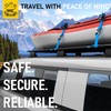 AUGO Retractable Ratchet Straps | 2 Heavy Duty Ratchet Straps