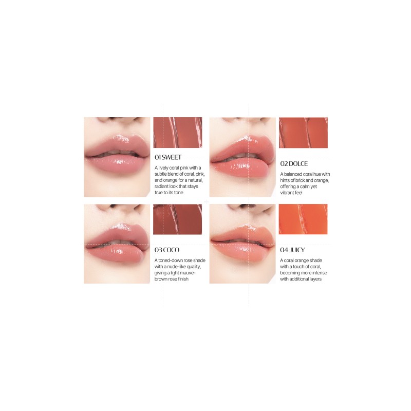 Ziggs Ultra Shine Lip Balm 11 colors 7.Plum / 직스