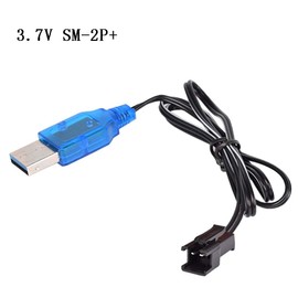 MGBISYI 2 Pack 3.7V Charger Battery Cable for USB Electric Rc Toys Airplane Model Music Machine Charger