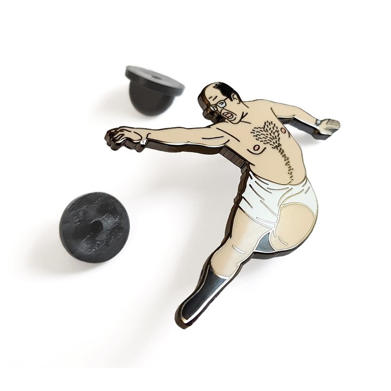 Pinsanity The Timeless Art of Seduction Enamel Lapel Pin