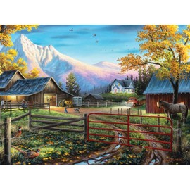 Buffalo Games - Country Life - Charles Black - The Western Lifestyle - 1000 Piece Jigsaw Puzzle for Adults - Challenging Puzzle Perfect for Game Nights - Finished Size is 26.75 x 19.75