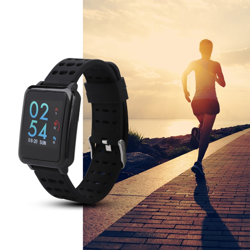 T2 Multifunctional Smart Wristband 1.3in Screen Heart Rate Monitor Fitness