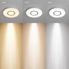 Homewerks 7141-80-CTA Bathroom Fan with LED Lights Color Changing 80