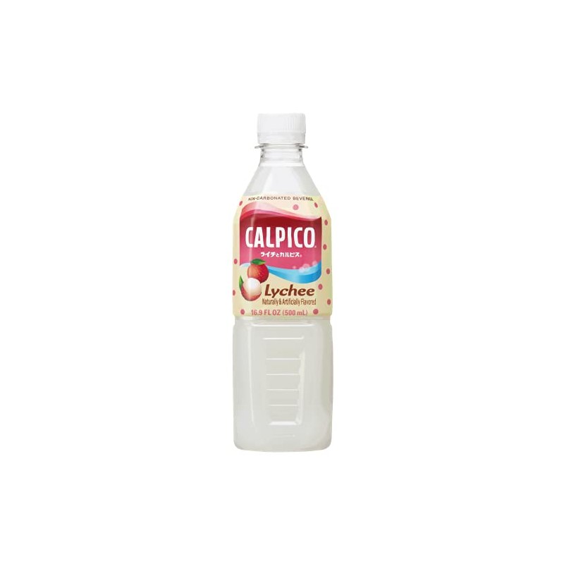 CALPICO Lychee, Non-Carbonated Drink, Japanese Beverage Contains Lychee Juice Concentrate,