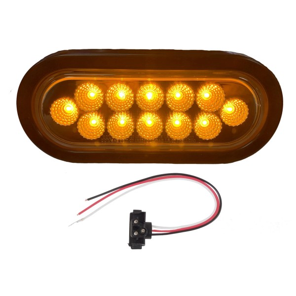 Trux DUAL REVOLUTION AMBER TURN SIGNAL & MARKER TO WHITE
