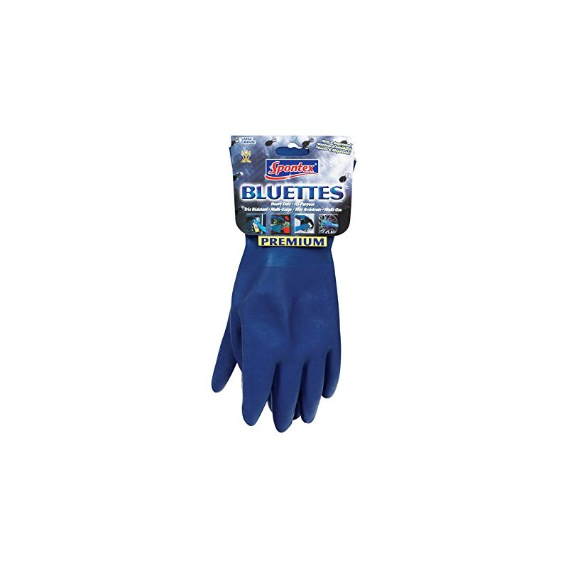 Spontex++Neoprene++Gloves++L++Blue++1+pk