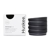 4 Pack Universal Lid Both Natural and Charcoal Colours Available.
