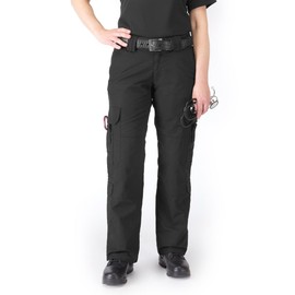 5.11 Tactical Women's Taclite EMS Pants, Regular Fit, 19 Pockets, Style 64369, Black 2, Women's 12 Regular