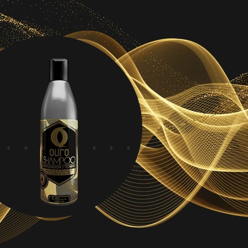 Shampoo Ouro Matizador Plata - Silver Azul 250ml