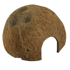 JBL Cocos Cava 1/2L, Coconut shell cave for aquariums and terrariums