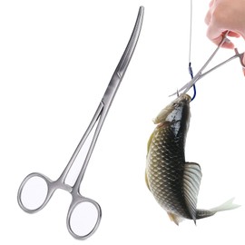 SOGHO Hook remover fishing, artery clamp, hook remover pliers, fishing pliers, artery clamp fishing, hook remover, fishing pliers, fishing accessories, piercing pliers, for perch, trout, carp and more