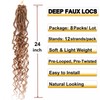 8 Packs 24 Inch Soft Locs Crochet Hair Pre Looped