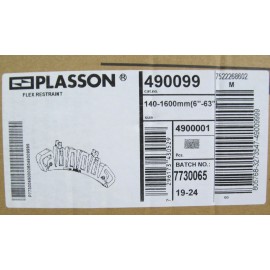 PLASSON NEW PLASSON 490099 ELECTROFUSION FLEX RESTRAINT FOR 140-1600MM POLY PIPE (6-63")
