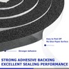 BOJACK Adhesive Foam Weather Stripping, Foam Weather Stripping Foam Stripe