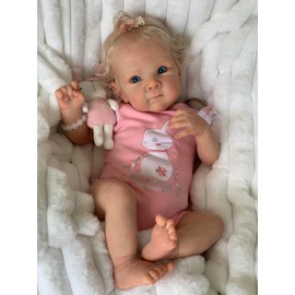 iCradle Reborn Baby Dolls 18Inch Realistic Baby Doll Slilince Dolls Toy for Kids Age 3+