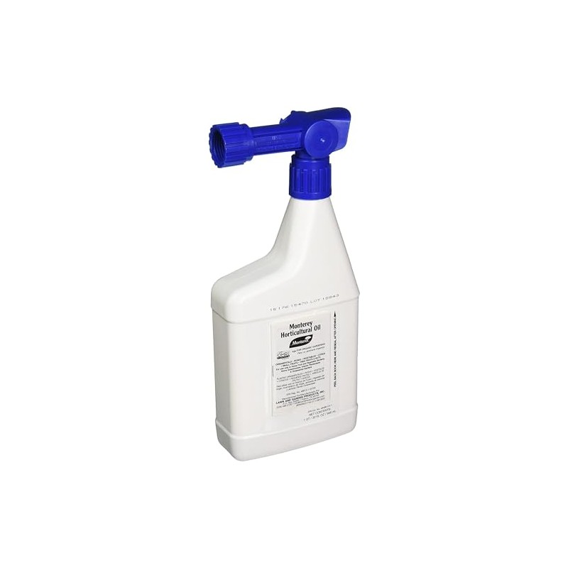 Monterey Horticultural Oil For Aphids, Mites, Scales, Whiteflies, 32 Ounces