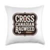 Cross Canadian Ragweed Band Fan Retro Music Rustic Vibes Throw