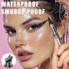 2-in-1 Waterproof Eyeliner Stamp and Liquid Eyeliner Pen, Double-Sided Winged