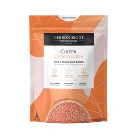 Cirepil - Cristalline - 800g / 28.22 oz Wax Beads Bag - Micro-Crystalline Formula for Sensitive Skin - Rosin-free - Unscented & Gel Texture