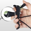 4 Finger Archery Release Aid Grip Adjustable Aluminum Alloy Compound
