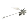 Metal Windmill 360 Degree Rotation Rustproof Waterproof Decorative Stake Wind