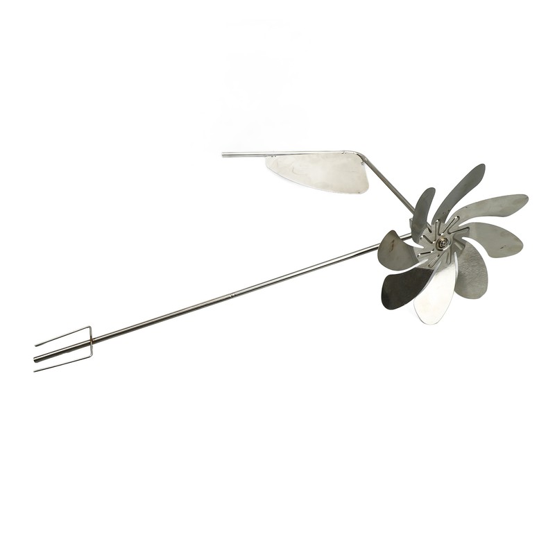 Metal Windmill 360 Degree Rotation Rustproof Waterproof Decorative Stake Wind