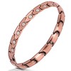 Smarter LifeStyle Elegant Copper Magnetic Therapy Bracelet for Women, Pain