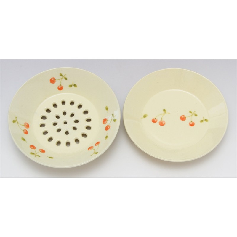 Kilamoto SOUSEN Medium Plate, White, 5.9 inches (15 cm), Seto