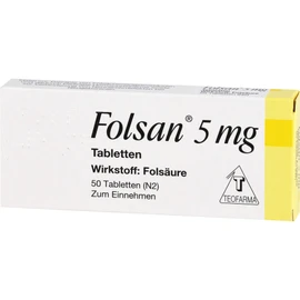FOLSAN 5 mg Tablets Pack of 50