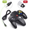 miadore 2x Retro 64-bit N64 USB Controller Gamepad Joystick, Classic