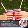 AMD Nexus 50 X 12oz Red Party Disposable Cups -