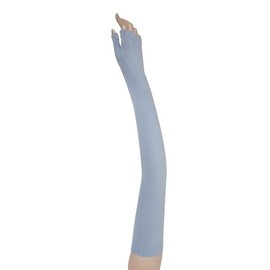 Advanced 3D Aqua Hand Cover Unisex Cooling Arm Sleeves 0066ze Blue/FREE 2ea