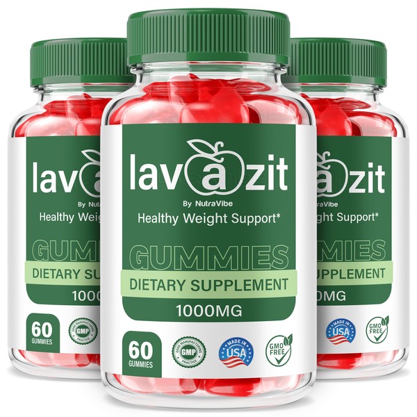 (3 Pack) Lavazit Gummies – Official Lazavit Keto ACV Advanced