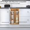 JOWBOOW Narrow Pull Out Cabinet Organizer(4⅜" W x 18⅛" D),Pull