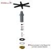 Krome Repair Kit for Pitcher Rinser & Rinser Drip Trays
