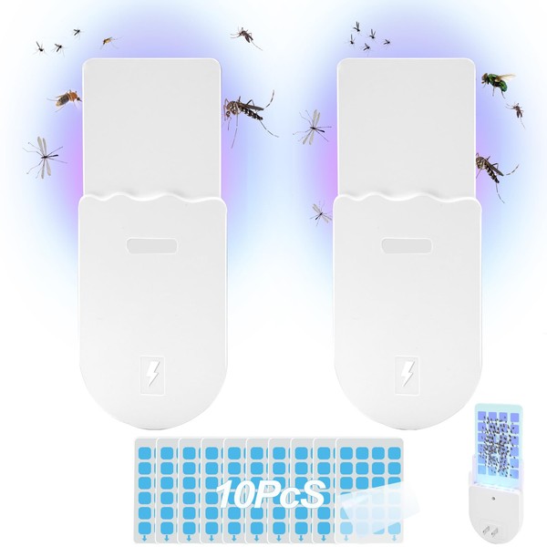 Indoor Fly Trap for Home, 2Pack Highly Effective Fruit Fly