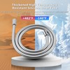 TRIPHIL Kink-free Silicone 79" Extra Long Flexible Handheld Shower Head