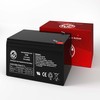 AJC Battery Compatible with SigmasTek SP12-15HR 12V 14Ah Sealed Lead