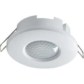 IP20 360° 2 in 1 PIR Sensor - Surface or Recess Mounting - White