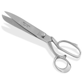 Dressmaking Scissors Left-Handed Fabric Scissors 10 Inch Sharp Cut Textile Scissors Made of Stainless Steel for Fabrics Sewing Clothing (10 Inches)