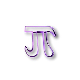 Pi Sign Cookie Cutter (2 Inch) by Arbi Design