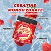 NutriVigor Creatine Monohydrate Gummies 5g for Men & Women, Preworkout