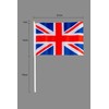 10pcs Union Jack Hand Flags Queen's Platinum Jubilee Waving Flag
