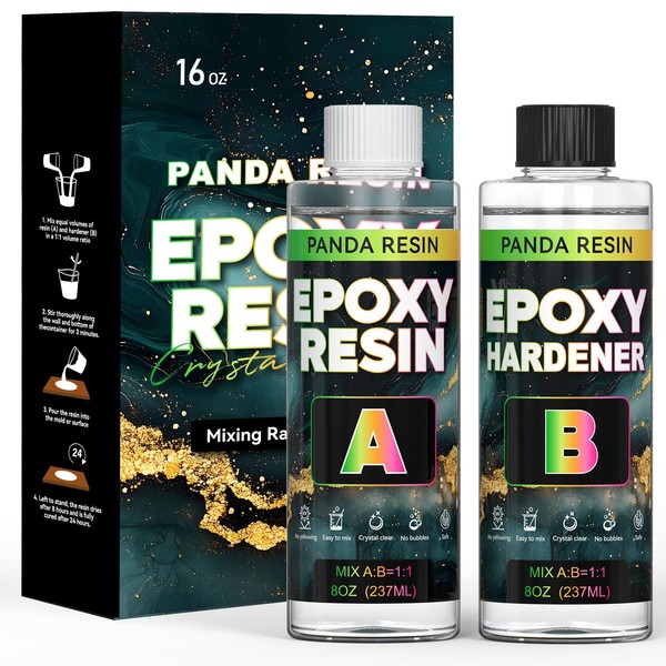 Epoxy Resin Kit 16 OZ, Epoxy Resin Food Safe -