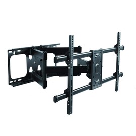 Premium Mount - Heavy Duty Dual Arm Articulating TV Wall Mount Bracket for Sony X800H Series 65" Class HDR 4K UHD Smart LED TV (XBR65X800H) Tilt & Swivel with Reduced Glare - Buy Smart!
